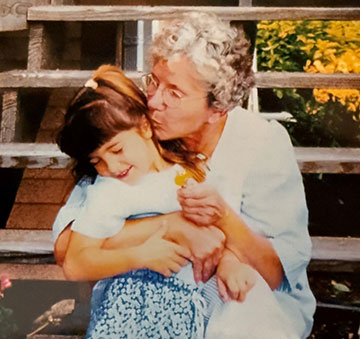 Dorothy Milling and Granddaughter